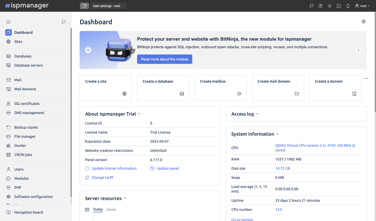 Dashboard